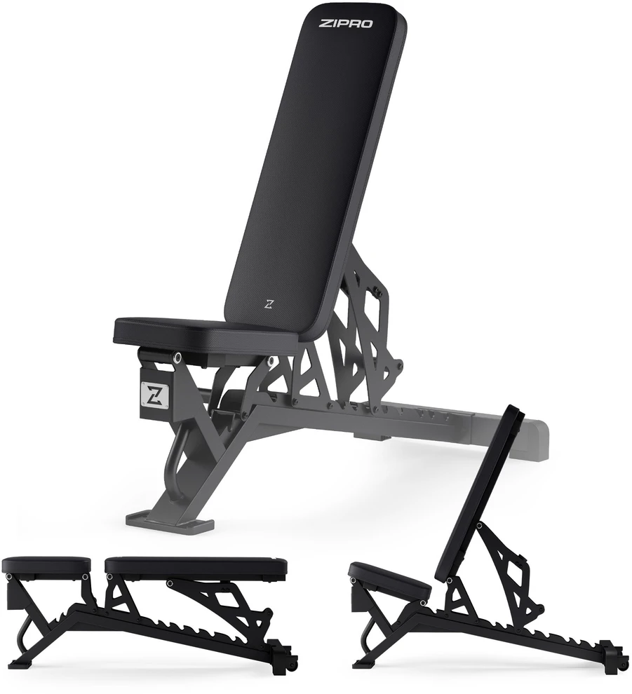Zipro Nocardio reguliuojamas treniruočių suoliukas
