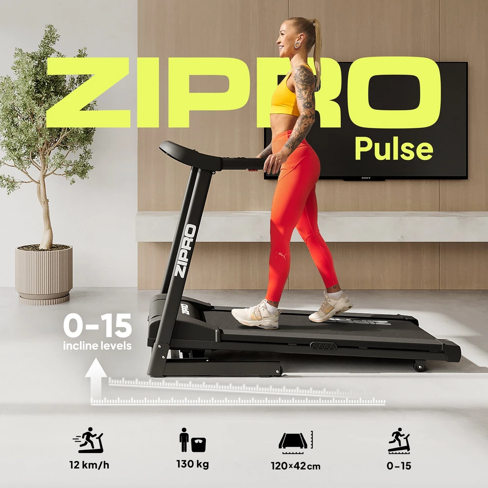 Zipro Pulse elektrinis bėgimo takelis
