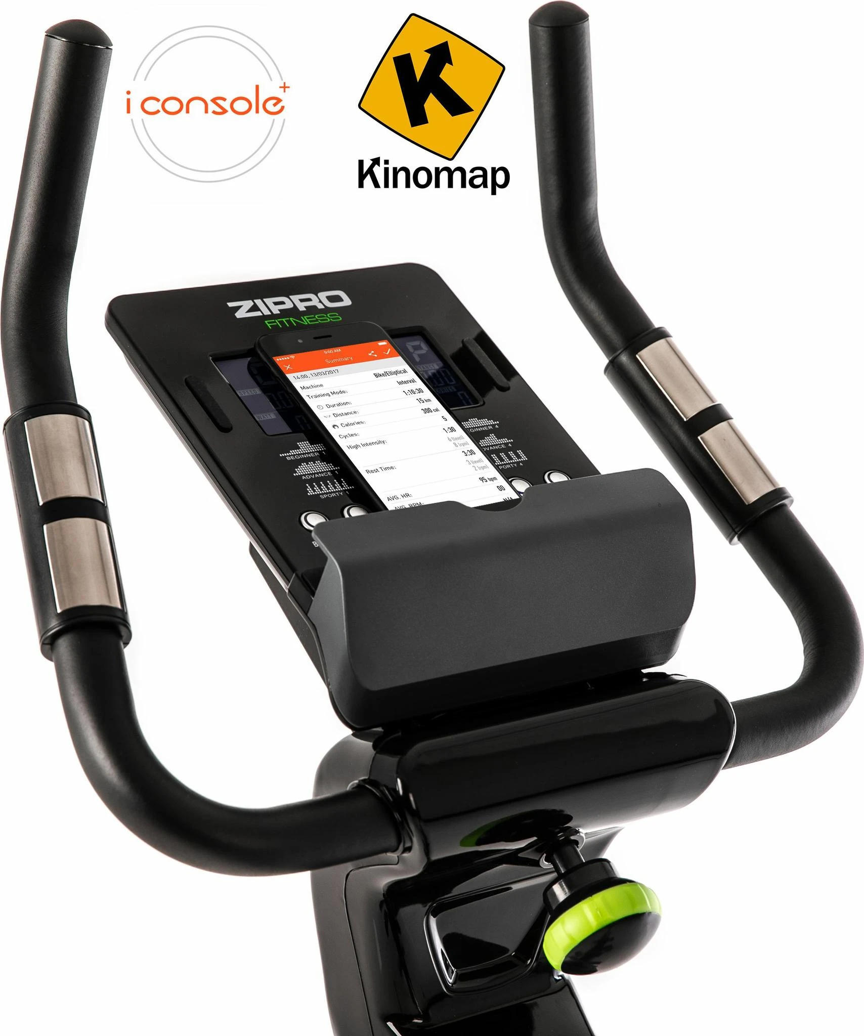 Dviratis treniruoklis Zipro iConsole+ Rook