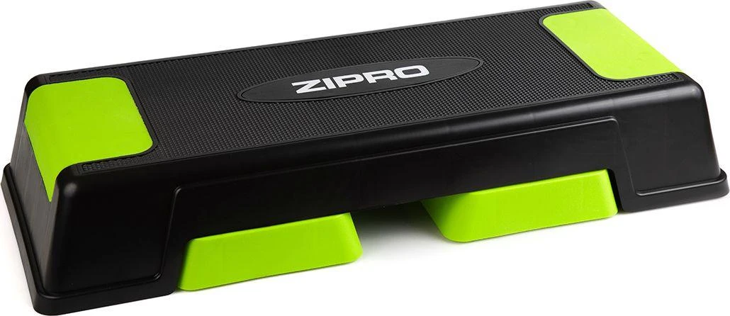Zipro aerobikos pakyla su žaliais akcentais