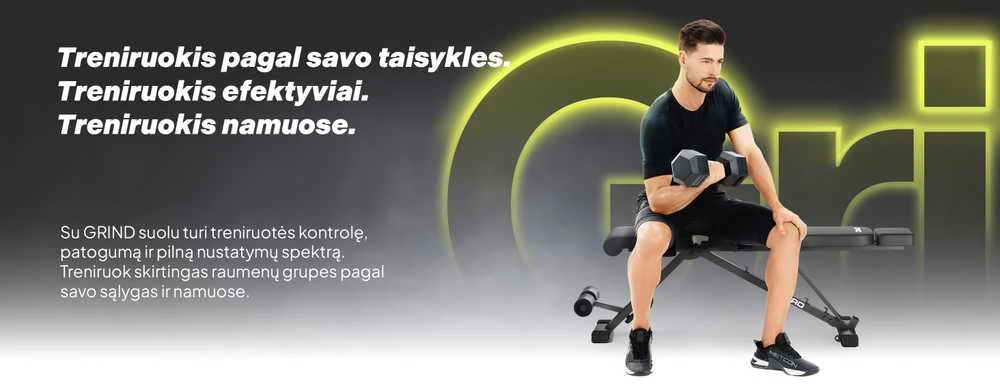 Zipro Grind suoliukas su sportuojančiu vyru