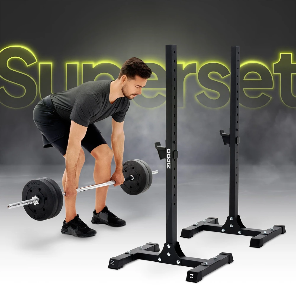 Zipro Superset treniruočių suoliukas su stovu