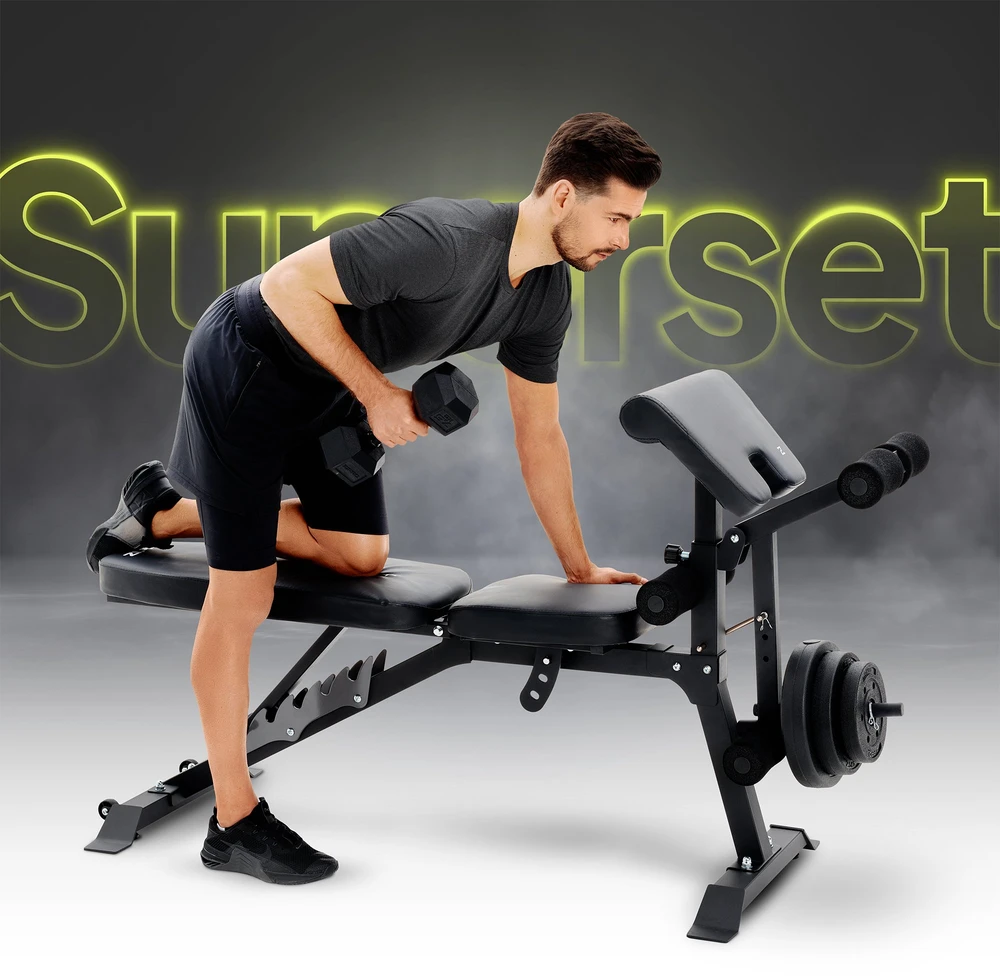 Zipro Superset treniruočių suoliukas su stovu