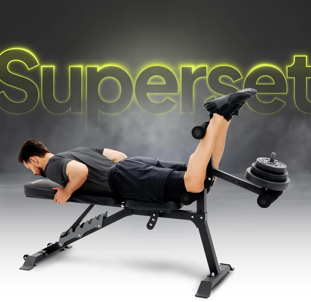 Zipro Superset treniruočių suoliukas su stovu