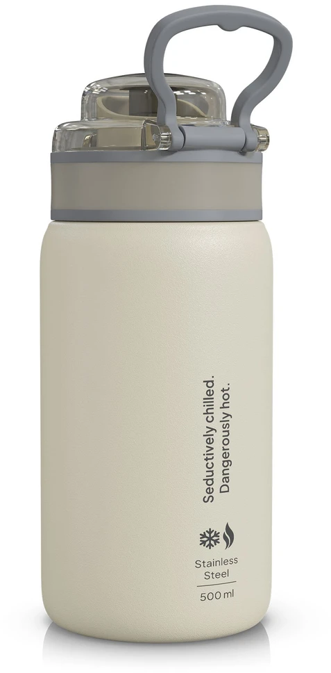 Zipro Terminis butelis 500 ml, nerūdijančio plieno, smėlio spalvos