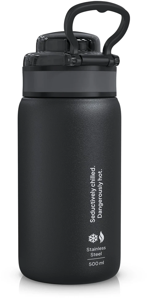 Zipro termosas 500 ml, nerūdijančio plieno, juodas