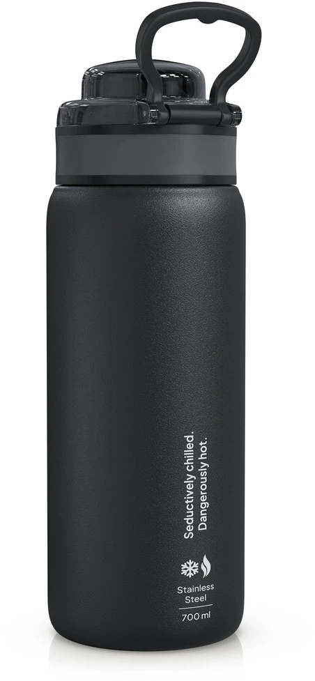 Zipro termosas 700 ml, nerūdijančio plieno, juodas