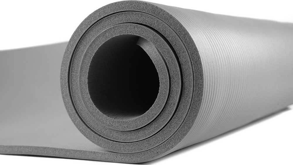 Zipro Treniruočių kilimėlis 180 cm x 60 cm x 1 cm pilkas
