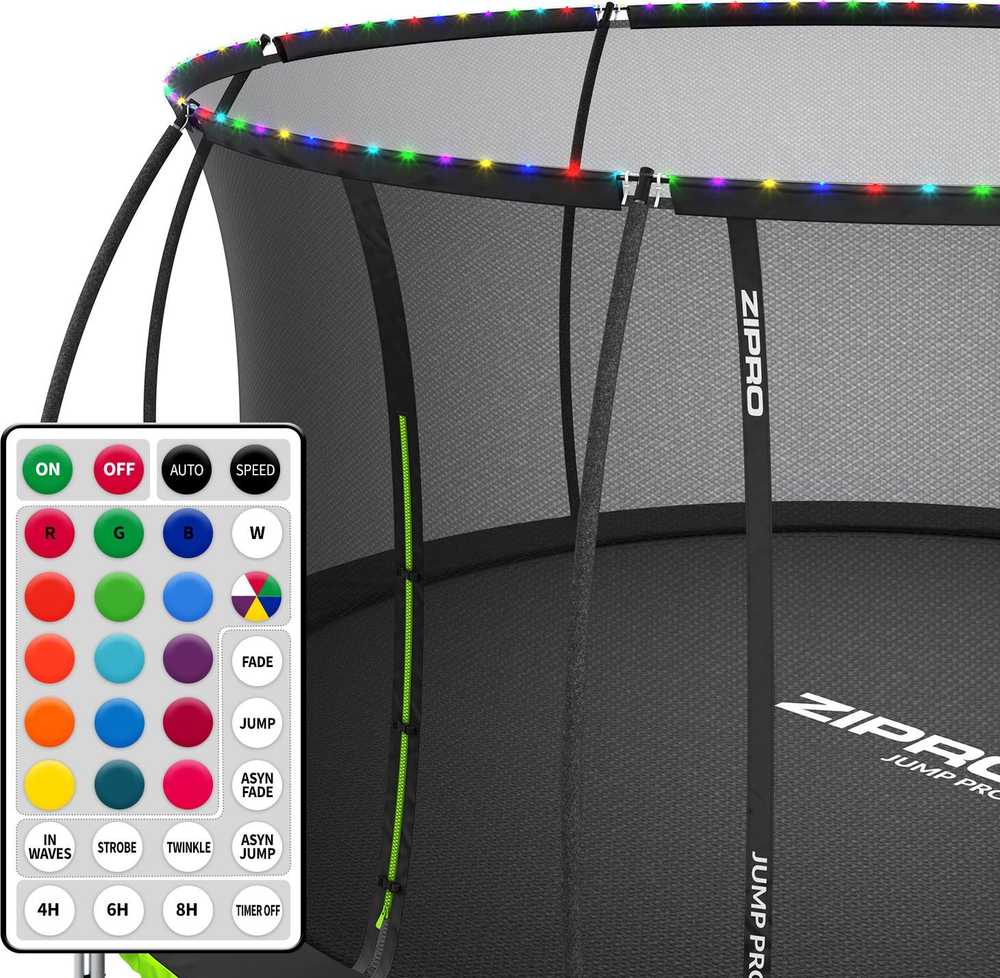 Zipro ZIPRO apšvietimo komplektas 12 m batutui 12FT 374 cm