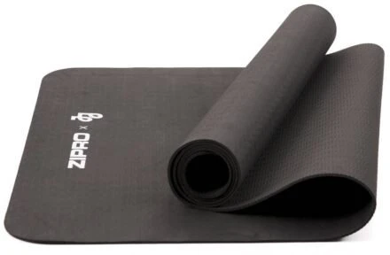 Zipro ZIPRO TPE YOGA MAT-VIENOS SPALVOS 1830*610*6MM TPE Juodas