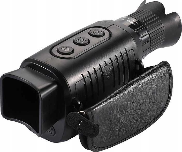 Žiūronai „Apexel“ naktinio matymo monoklis su IR priartinimu, 10x, 24 mm, IP56, LCD, 1,5 colio, nuotraukos, 10 megapikselių vaizdo įrašai, 1080p / Nv007