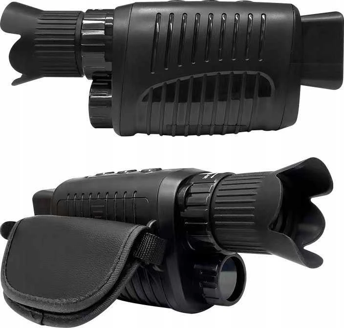 Žiūronai „Apexel“ naktinio matymo monoklis su IR priartinimu, 10x, 24 mm, IP56, LCD, 1,5 colio, nuotraukos, 10 megapikselių vaizdo įrašai, 1080p / Nv007