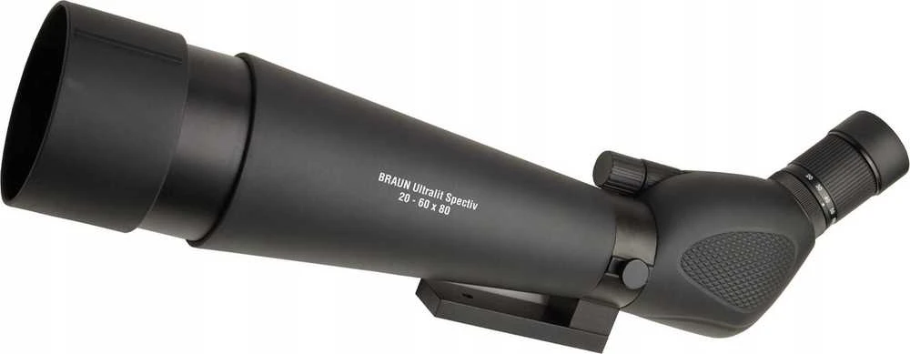 Žiūronai Braun Phototechnik teleskopas Braun Ultralit 20-60x80 teleskopas ir trikojis