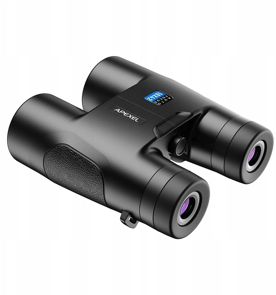 Apexel žiūronai 10x42 10x 42mm automatinio fokusavimo Bak4 Fmc HD sportiniai + Dėklas / Apl-rb10x42a (SB11894)