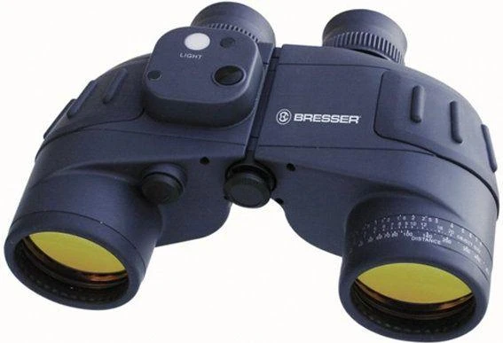 BRESSER Nautic 7x50 WD žiūronai su kompasu