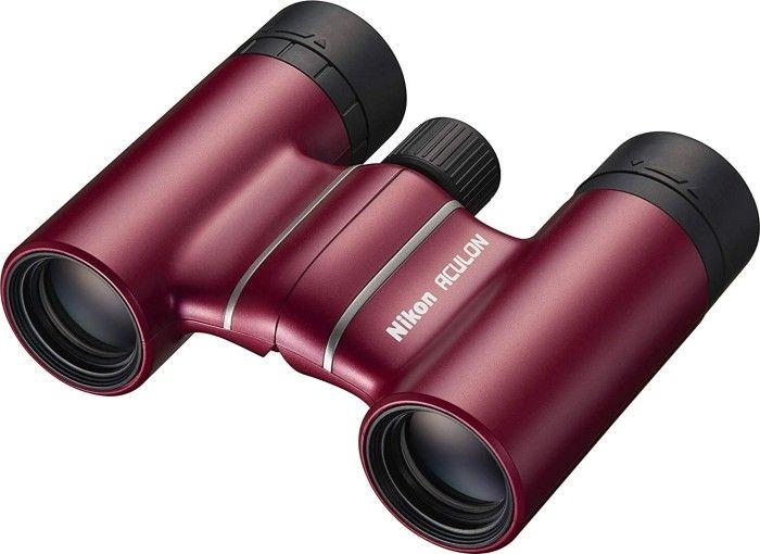 Žiūronai Nikon Aculon T02 8x21 raudona