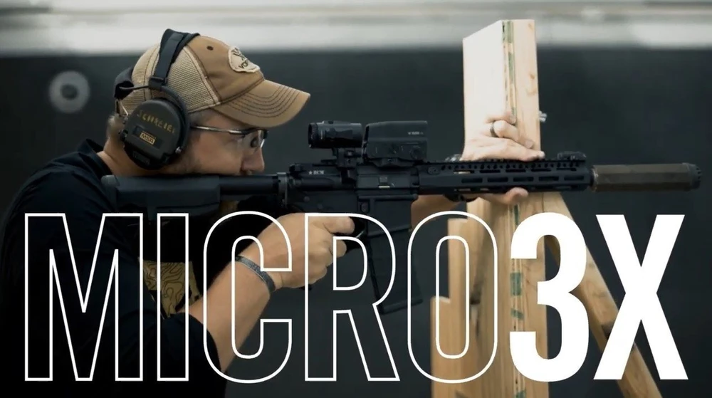 Žiūronai Luneta Vortex Optics Doubler Vortex Micro 3x kolimatoriui Sparc UH-1 Sptifire