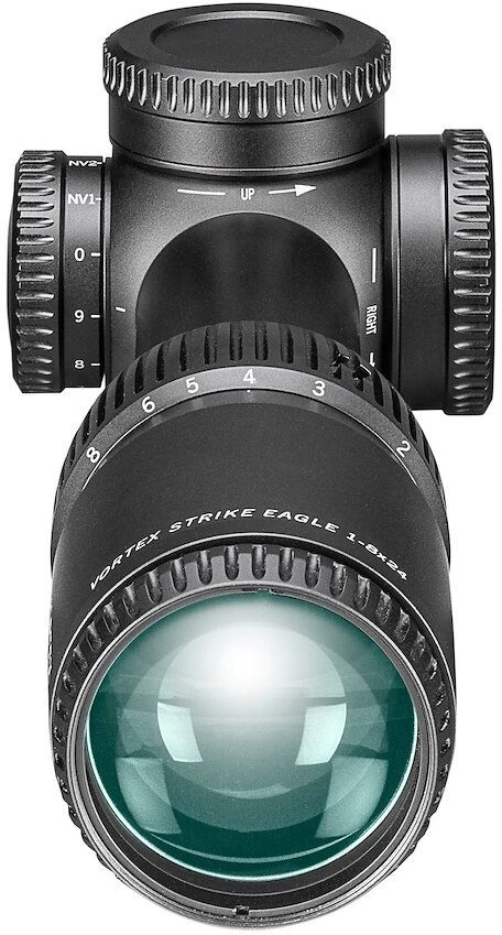 Žiūronai Yukon Taikiklio Lęšis Vortex Strike Eagle 1-8x24 FFP 3 (186-508)