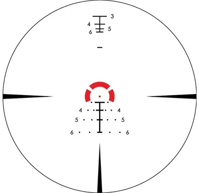 Žiūronai Yukon Taikiklio Lęšis Vortex Strike Eagle 1-8x24 FFP 3 (186-508)