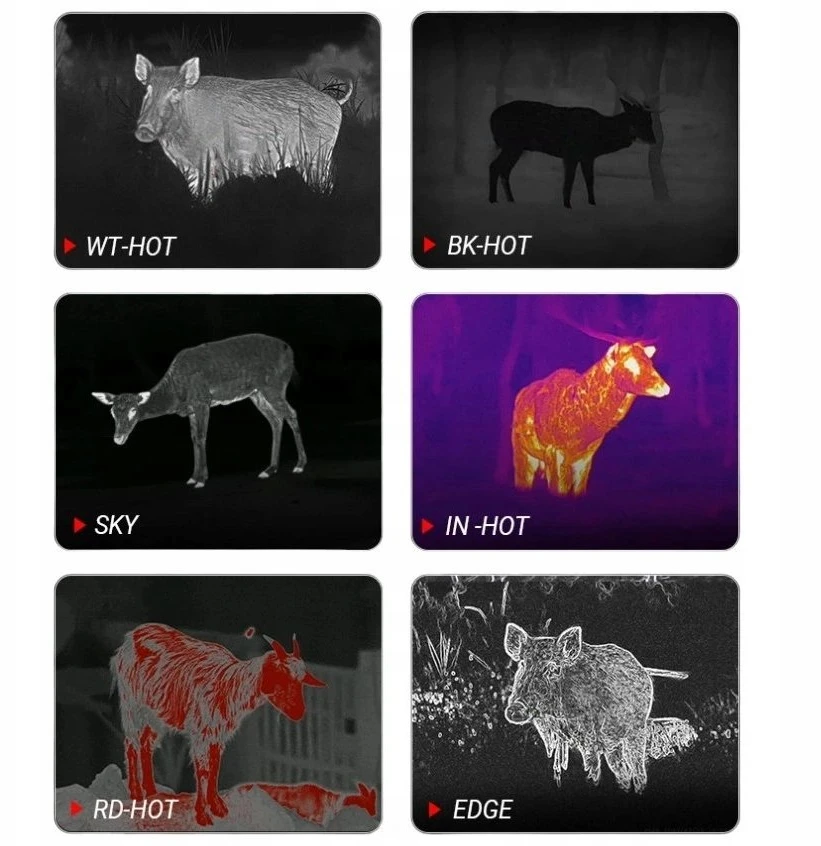 Žiūronai PARD Predator 64 terminio vaizdo priedas su atstumo matuokliu