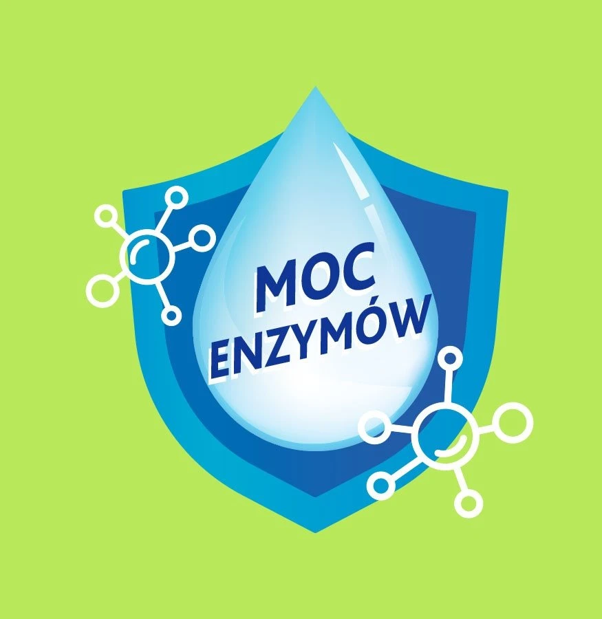 Viskozės šveitiklis su fermentais Vileda Pro Clean 2 vnt.