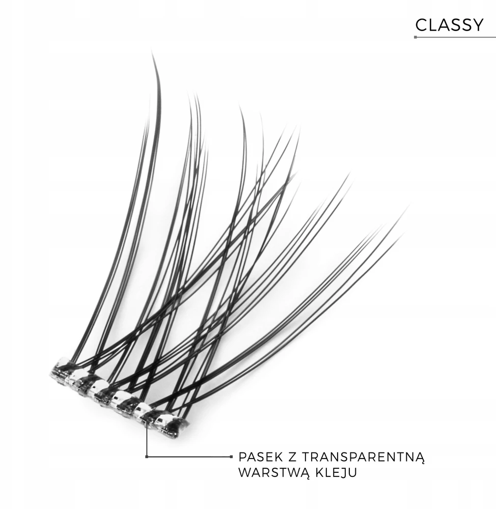 „Nanolash“ blakstienų priauginimai „Pasidaryk pats“ – „Stick & Go Classy“