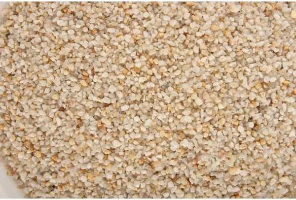 Zolux Natūralus akvariumo substratas su kvarcinio smėlio priemaiša, 1kg, geltonas