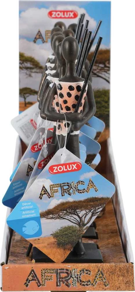 Zolux akvariumo dekoracija Afrikos karys