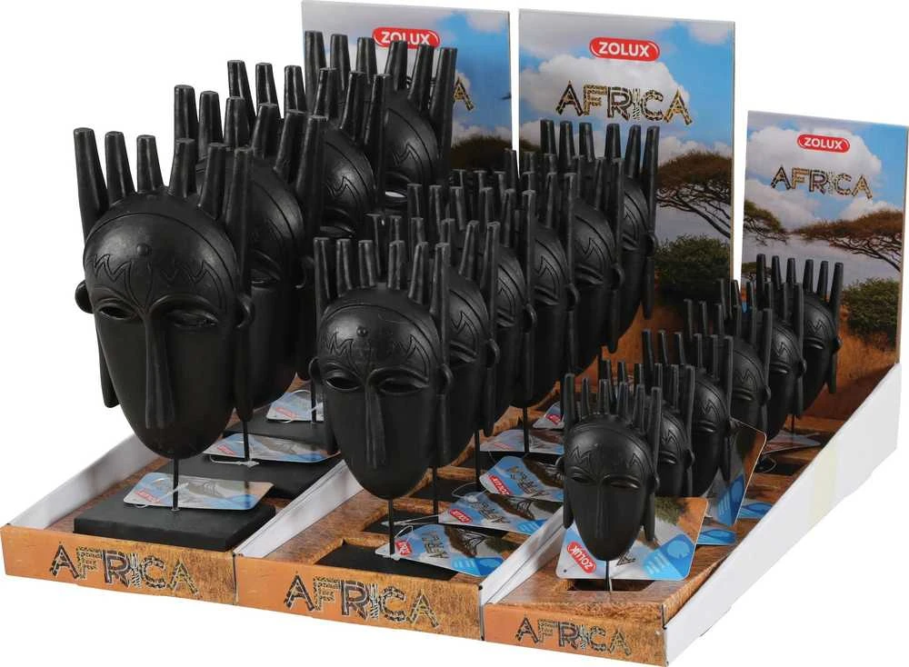 Zolux Aquatic dekoracija AFRICA vyriška kaukė S