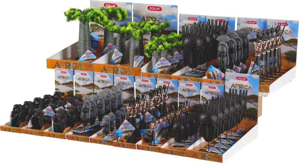 Akvariumo dekoracijos Zolux Africa serija