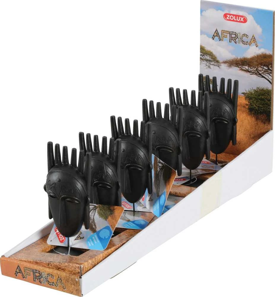 Zolux Aquatic dekoracija AFRICA vyriška kaukė S