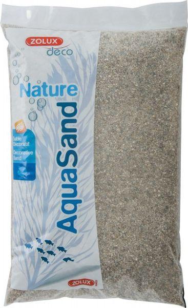 Zolux Aquasand natūralus vidutinio grūdo kvarcinis substratas akvariumui, 12 kg