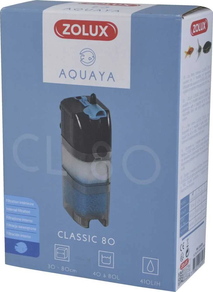 Zolux Aquaya Classic vidinis akvariumo filtras, efektyvus vandens valymas