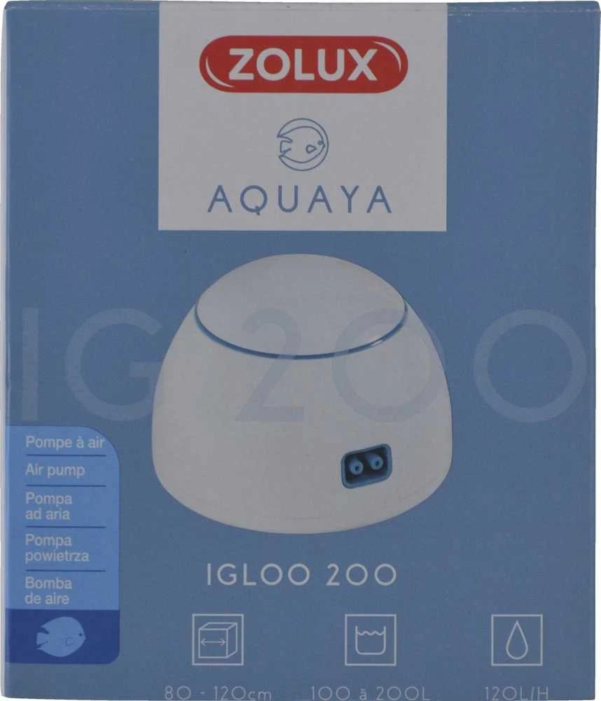 Zolux Efektyvus akvariumo oro siurblys „Igloo 200“, skirtas žuvims, baltas