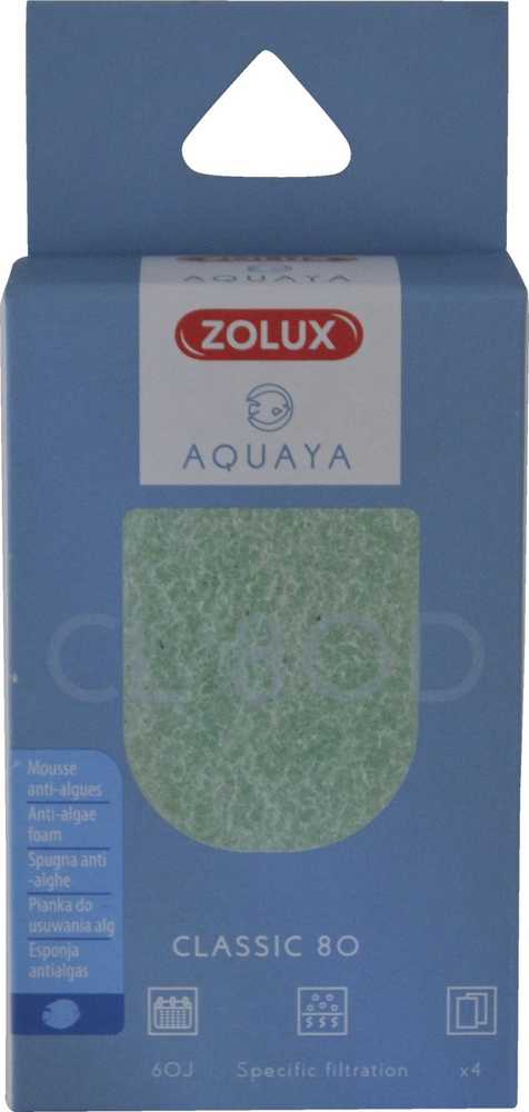 Zolux Aquaya fosfatų šalinimo filtrų įdėklas akvariumui Classic 80