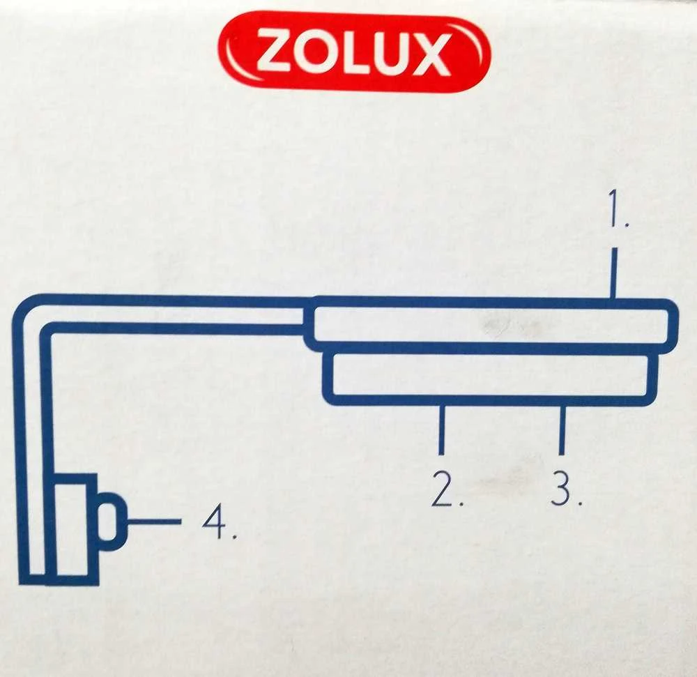 Zolux akvariumo apšvietimas AQUAYA LED lemputė, spalva: balta