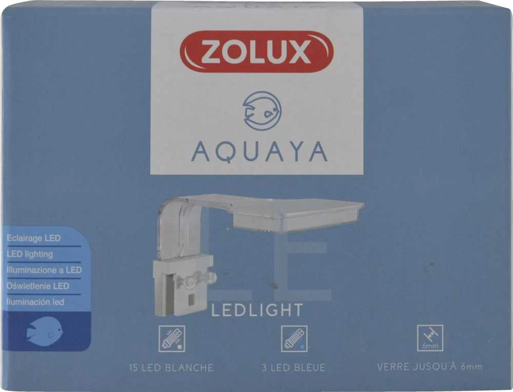 Zolux akvariumo apšvietimas AQUAYA LED lemputė, spalva: balta