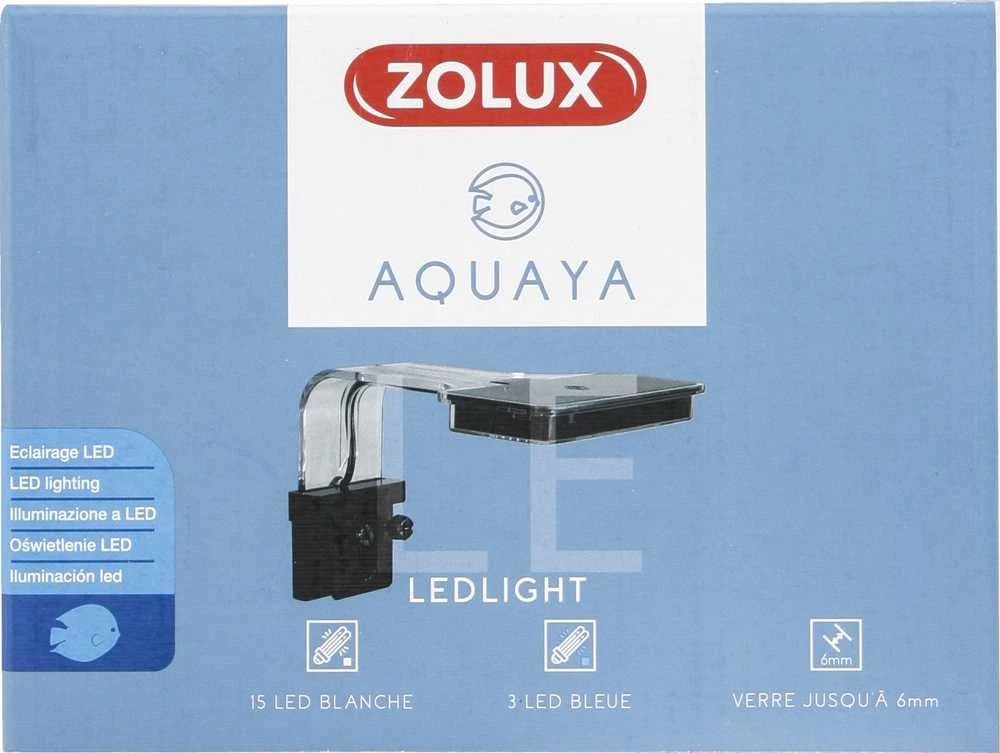 Zolux Akvariumo apšvietimas AQUAYA Led Light juodos spalvos