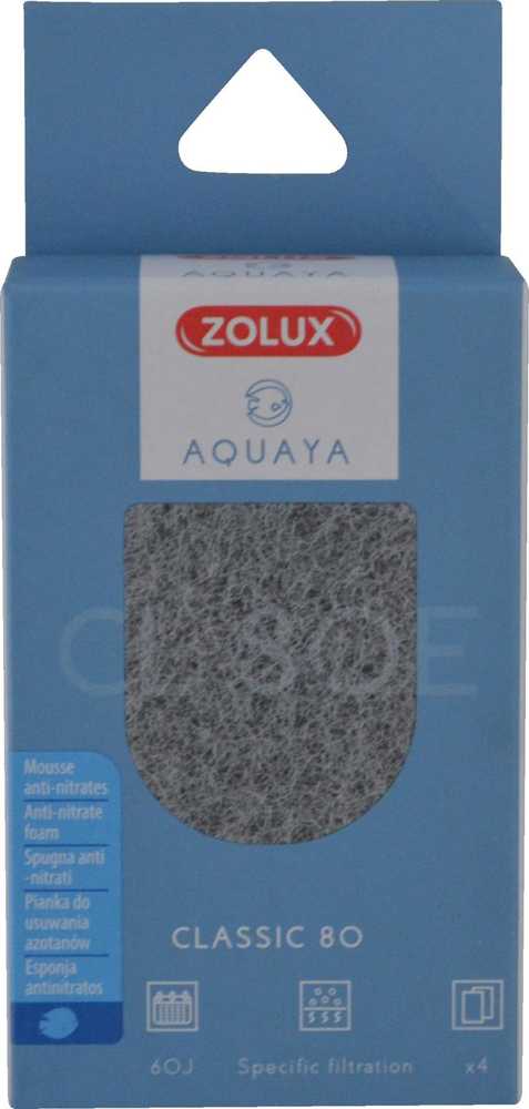 Zolux Aquaya nitrato filtravimo įdėklas akvariumo vandens kokybei gerinti Classic 80