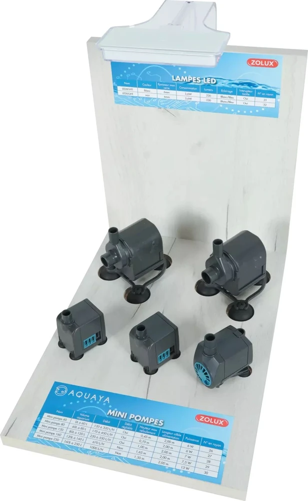 Mini akvariumo pompa „Zolux Aquaya 160“, 220–240 V, 50 Hz