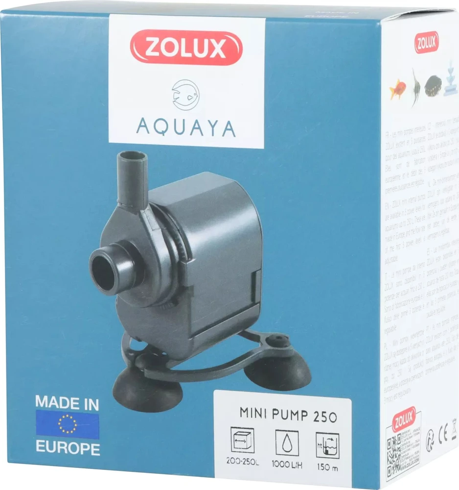Mini akvariumo pompa „Zolux Aquaya 160“, 220–240 V, 50 Hz