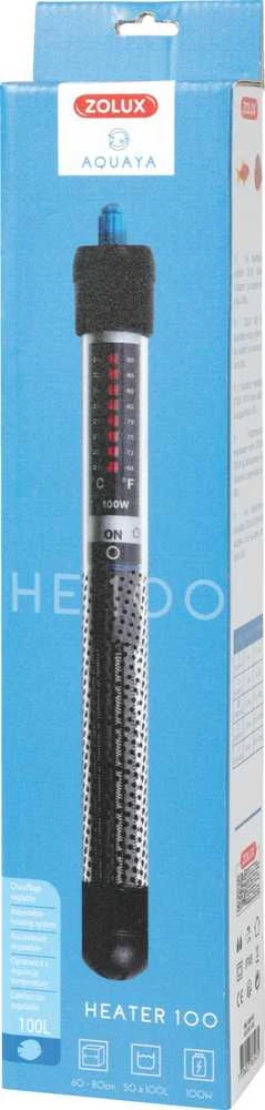 Zolux Aquaya akvariumo šildytuvas, 100 W, 50–100 l talpai