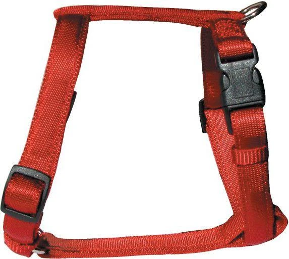 Zolux Szelki šuniui taśma Cushion 20mm - kol. raudona
