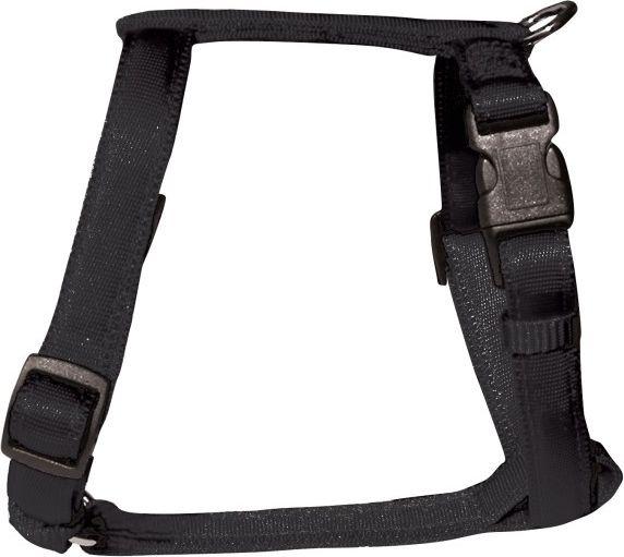 Zolux Szelki šuniui taśma Cushion 25mm - kol. juoda