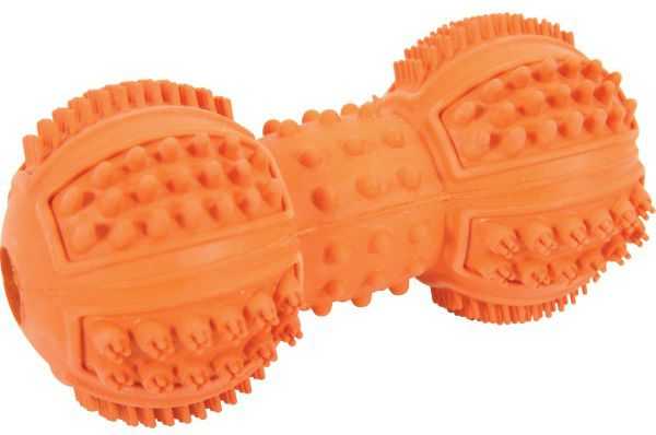 Zolux Žaislas šunims, kaulas dantims, 9cm, įvairių spalvų
