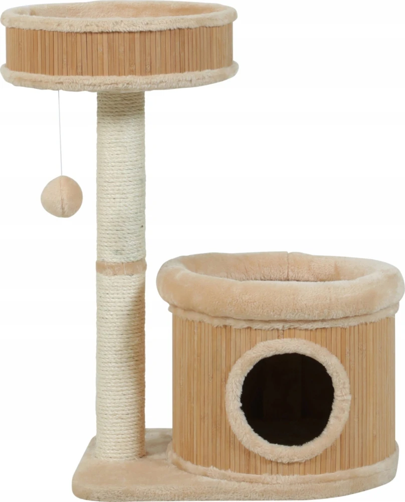 Zolux draskyklė katei BAMBOO 2 kol. smėlio spalva 76 cm