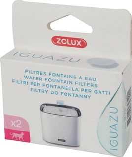 ZOLUX Cat fontano filtrai IGUAZU 2 vnt