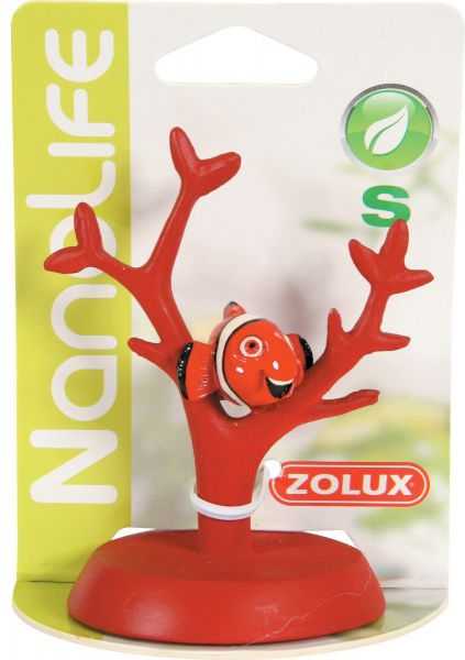 Zolux Clownfish ornament S įvairių spalvų