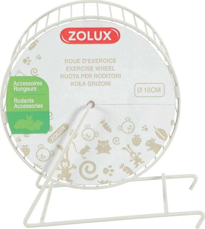 Zolux Ritė metalowy dla gryzonia 18 cm kol. smėlio spalva