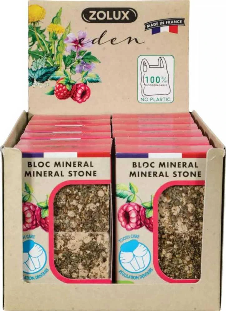 Zolux mineraliniai kauliukai graužikams su avietėmis 2x100g